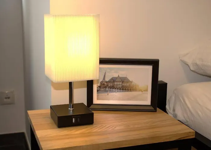 公寓 3-dz Im Neu Umgebauten Bunker 不莱梅